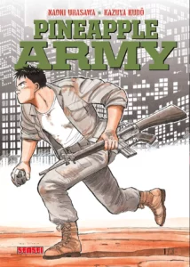 Couverture du tome 1 de Pineapple Army chez Kana