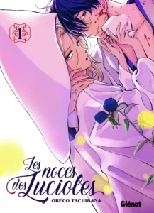 Couverture du tome 1 de Les noces des lucioles chez Glénat